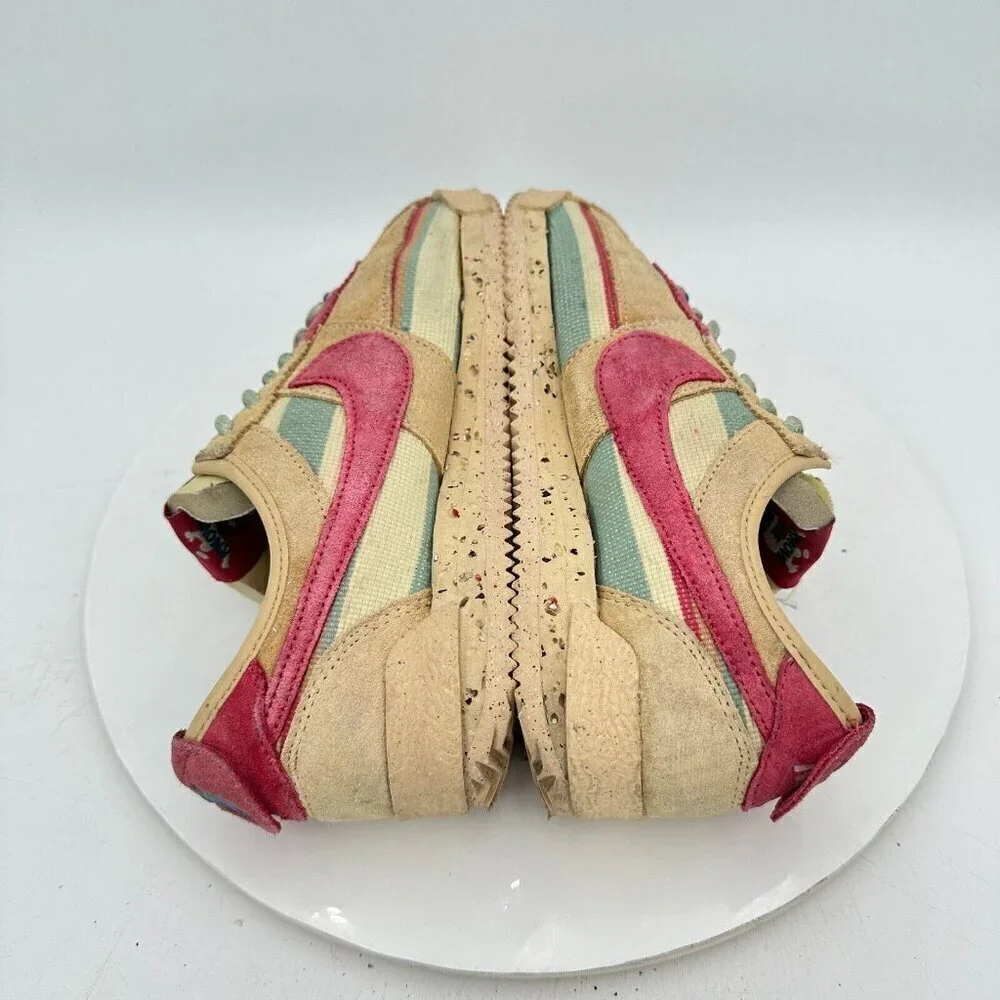 Nike Cortez Union Men Size 5 Women 6.5 DR1413-200 Sesame Clay Dutch Green Shoes - Picture 8 of 13